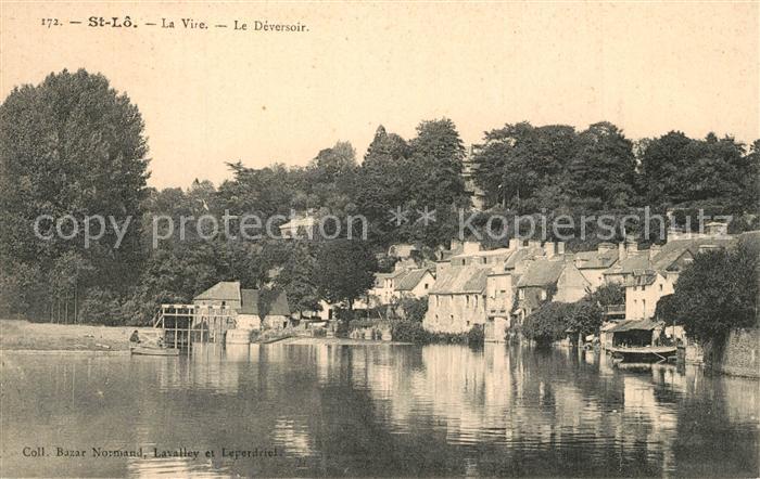 Saint Lo La Vire le Déversoir