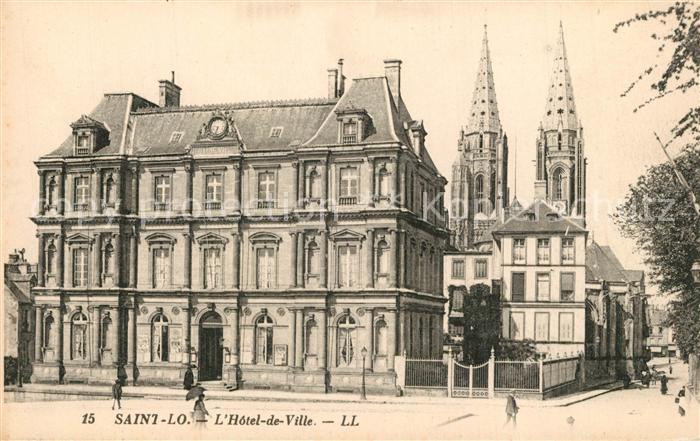 Saint Lo Hôtel de Ville Rathaus