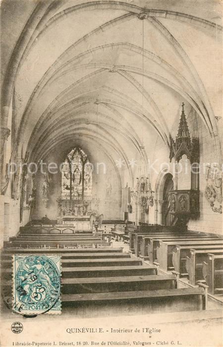 Quineville Intérieur de l'Eglise