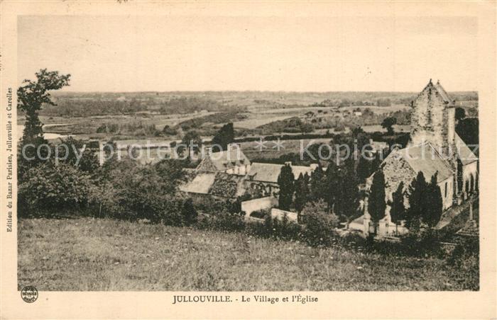 Jullouville Le Village et l'Eglise