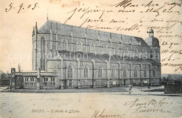 Ducey Abside de l'Eglise