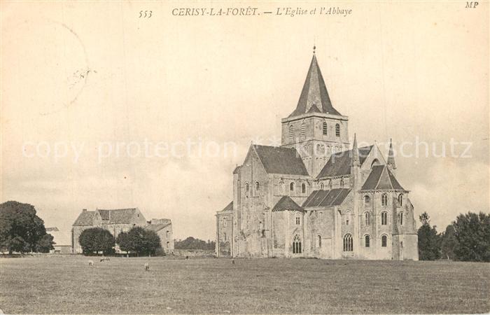 Cerisy-la-Foret Eglise Abbaye