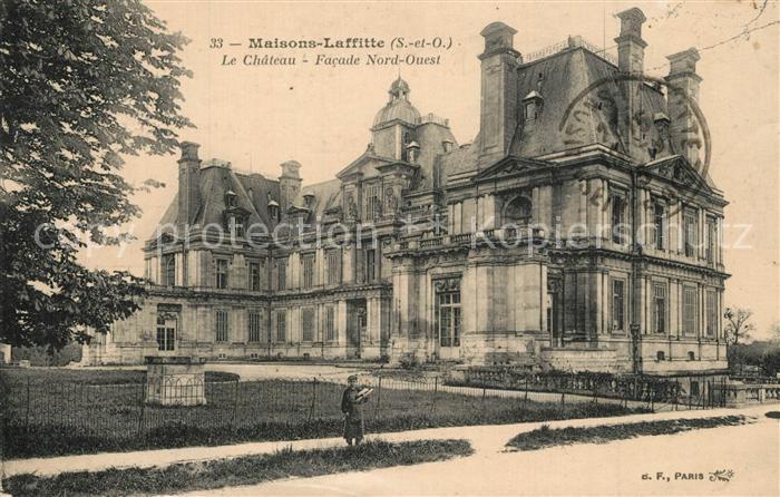 Maisons-Laffitte Chateau facade nord ouest