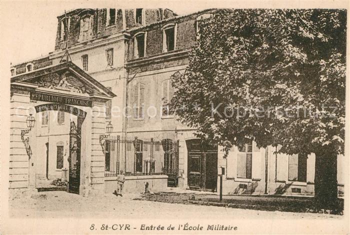 Saint-Cyr-l Ecole Entrée de l'Ecole Militaire