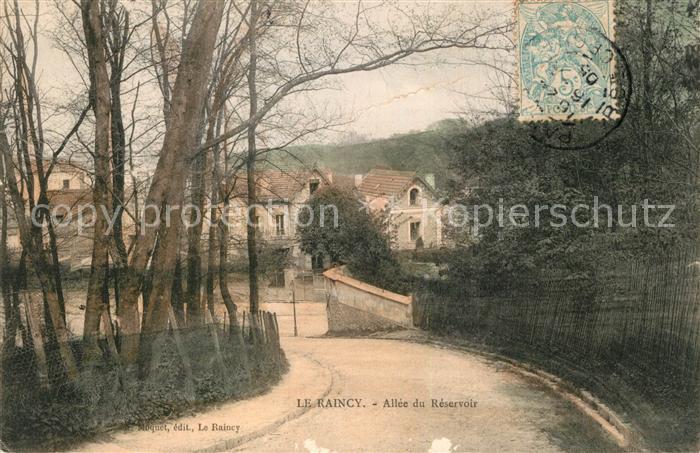 Le Raincy Allée du Réservoir