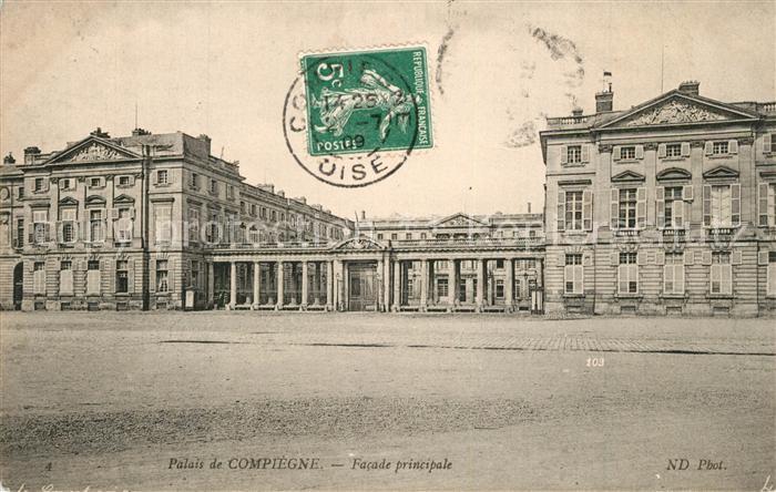 Compiegne Oise Palais facade principale
