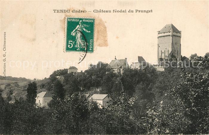 Tendu Chateau féodal du Prunget