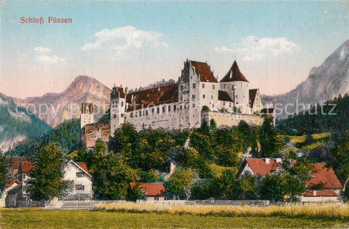 Fuessen Allgaeu Schloss Fuessen