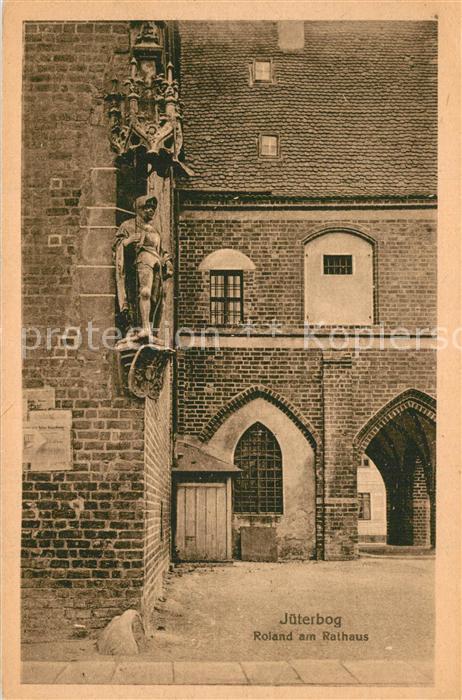 Jueterbog Roland am Rathaus
