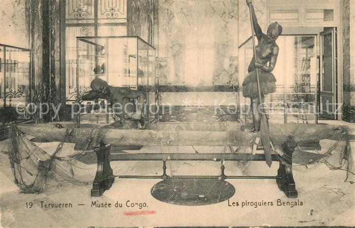 Tervueren Musee du Congo Les piroguiers Bengala
