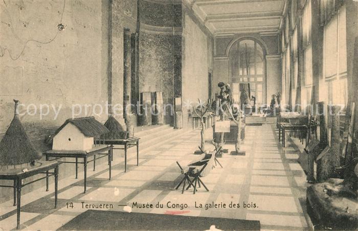 Tervueren Musee du Congo La galerie des bois