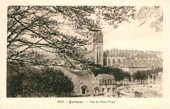 Quimper Vue du Mont Frugy