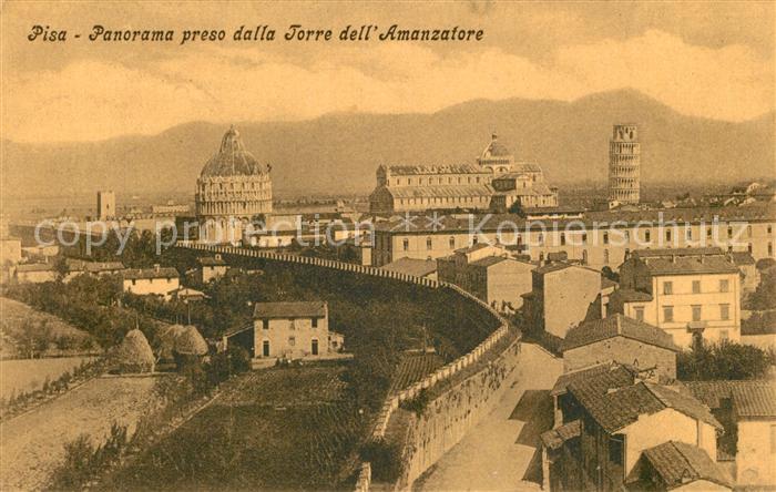 Pisa Panorama preso dalla Torre dell Amanzafore