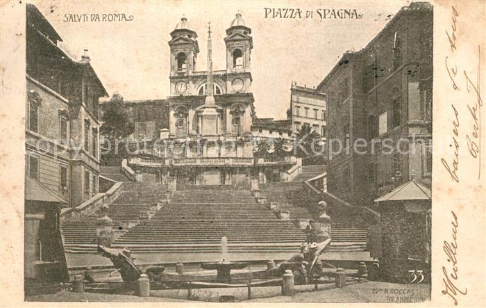 Roma Rom Piazza di Spagny