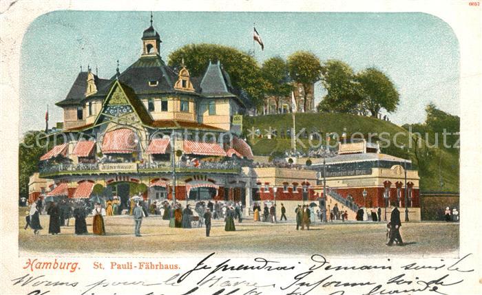 Hamburg St Pauli Faehrhaus