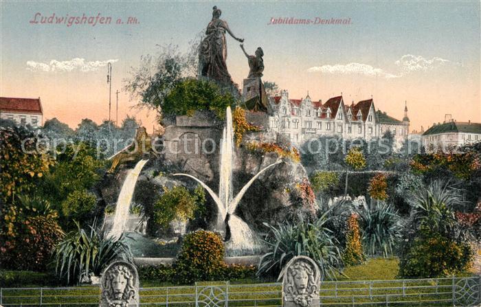 Ludwigshafen Rhein Jubilaeums Denkmal