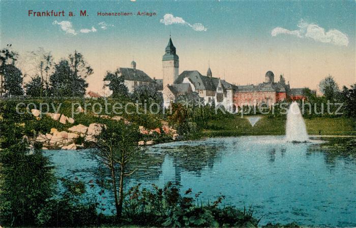 Frankfurt Main Hohenzollern Anlage