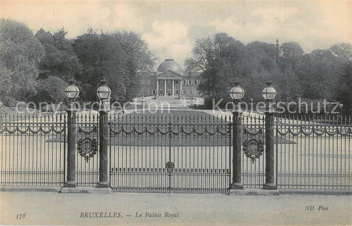 Bruxelles Bruessel Le Palais Royal