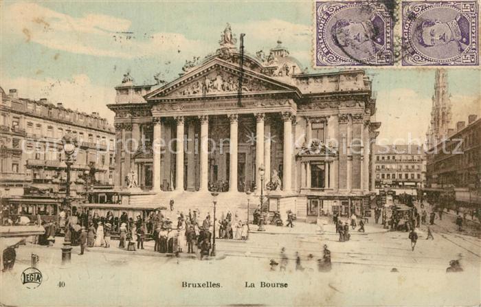 Bruxelles Bruessel La Bourse