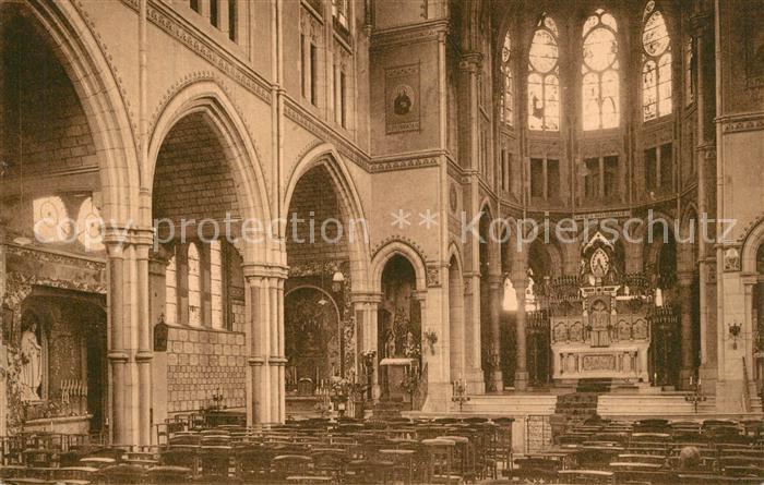 Bruxelles Bruessel Interieur de l’eglise es Peres Barnabites