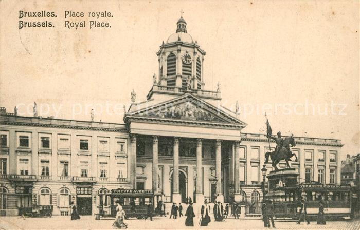 Bruxelles Bruessel Place royale