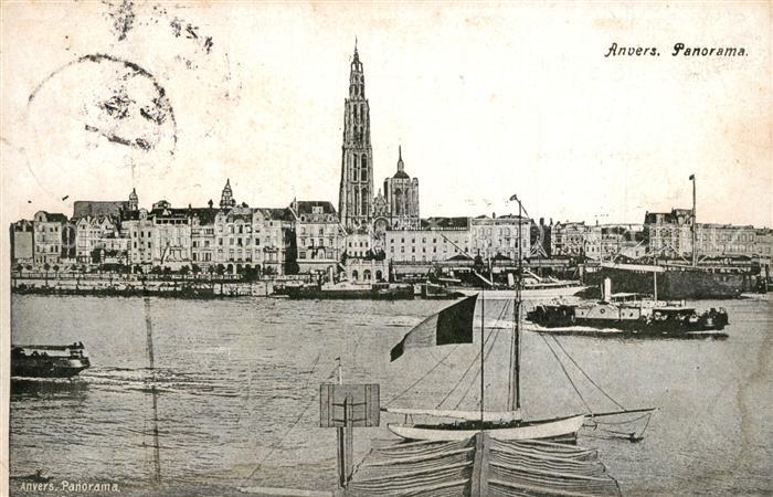 Anvers Antwerpen Panorama