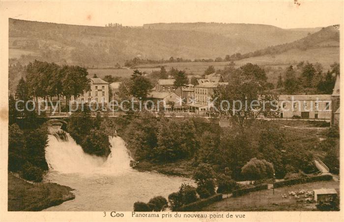 Coo Stavelot Panorama pris du nouveau point de vue