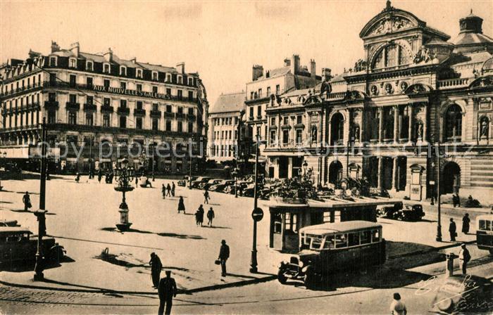 Angers La Place du Ralliement Le Theatre