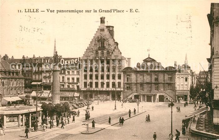 Lille Nord Panorama Grand Place