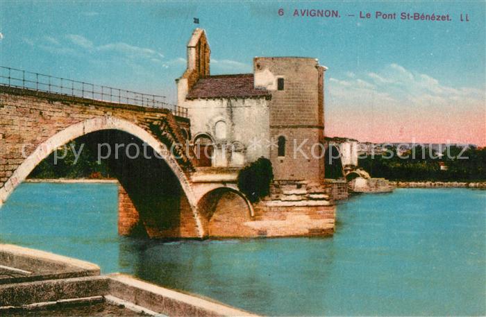Avignon Vaucluse Pont Saint Benezet