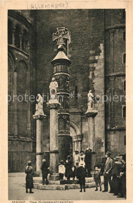 Mainz Rhein Kriegswahrzeichen