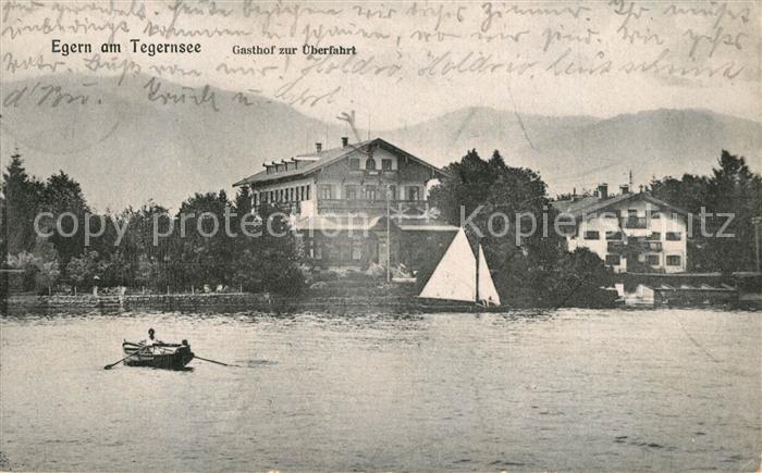 Egern Tegernsee Gasthof zur ueberfahrt