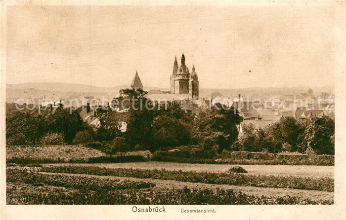 Osnabrueck Panorama Kirche