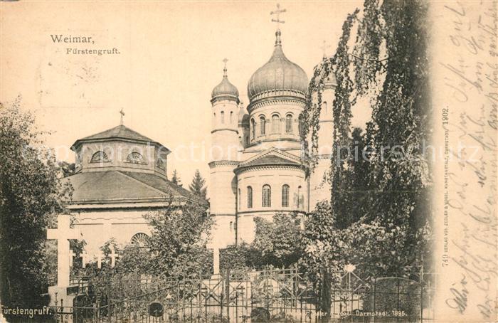 Weimar Thueringen Fuerstengruft