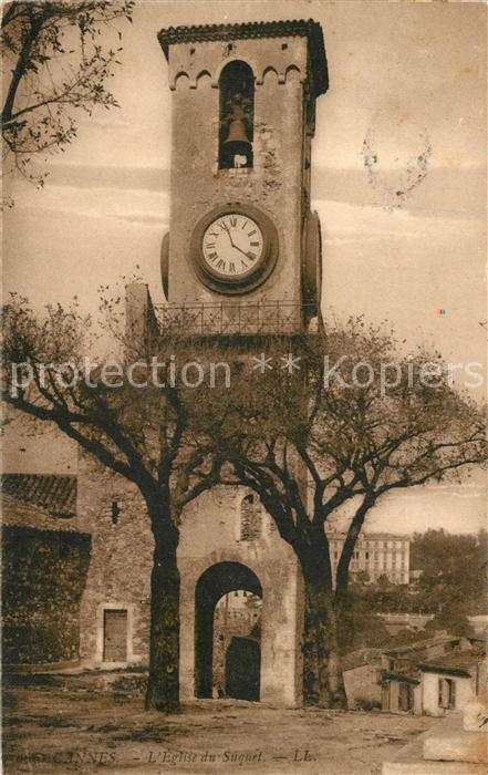 Cannes Alpes-Maritimes Eglise du Suquet