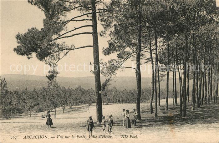 Arcachon Gironde Foret Ville d Hiver
