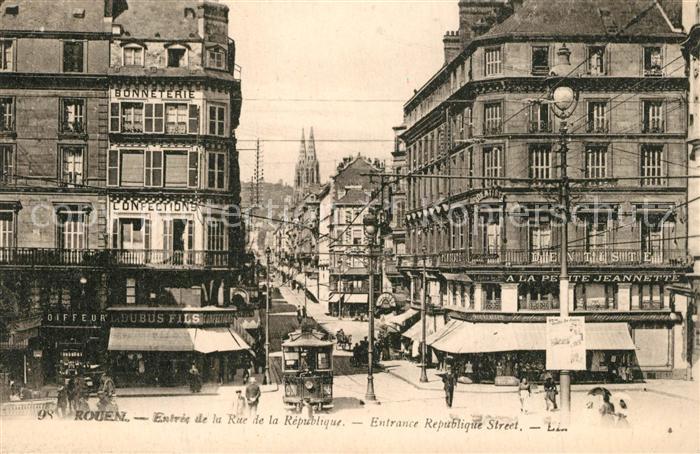 Rouen Rue de la Republique
