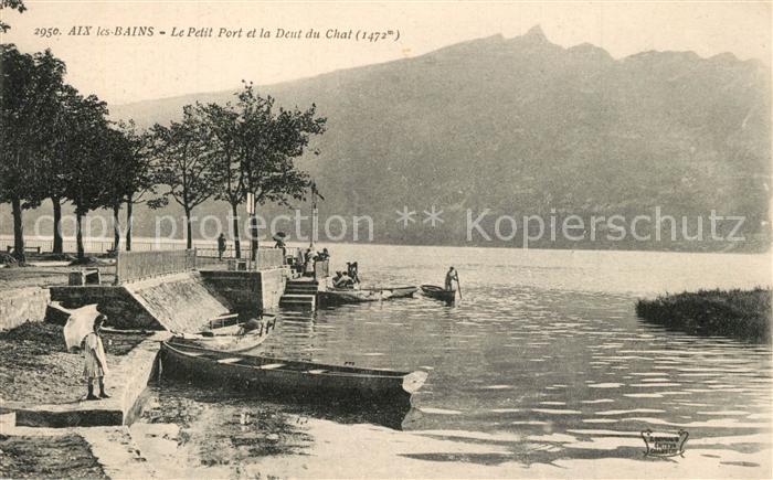 Aix-les-Bains Petit Port Dent du Chat