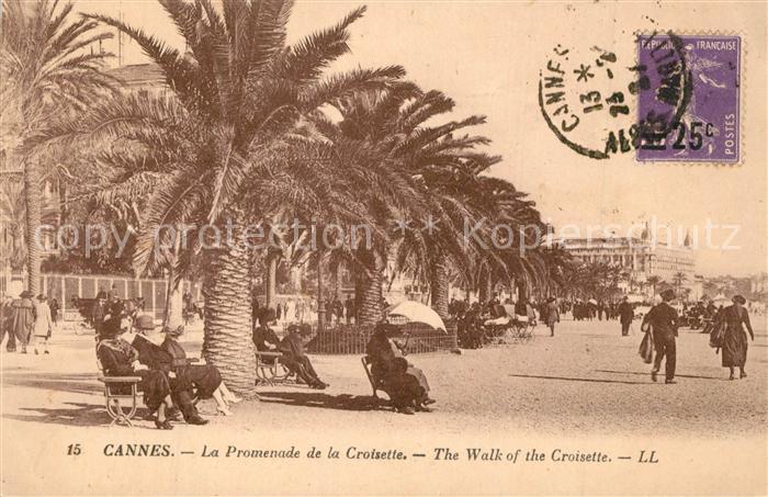 Cannes Alpes-Maritimes Promenade de la Croisette