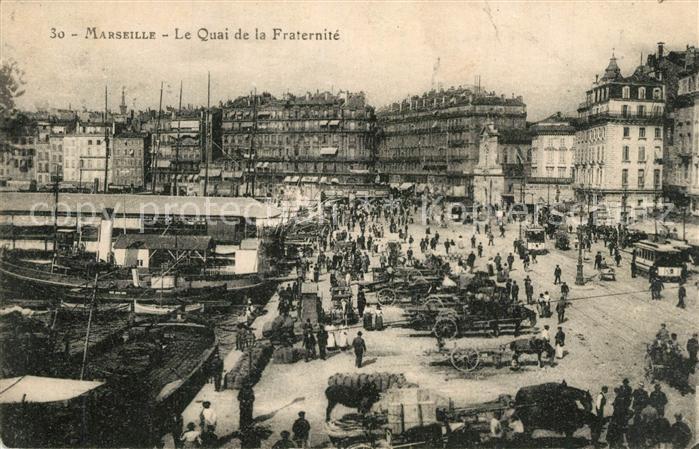 Marseille Bouches-du-Rhone Quai la Fraternite