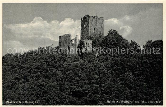 Waldkirch Breisgau Ruine Kastelburg