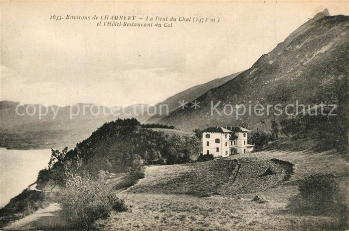 Chambery Savoie Dent du Chal Hotel Restaurant du Col
