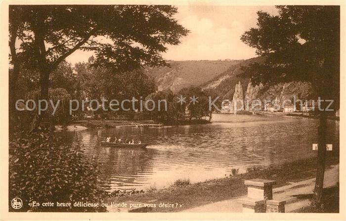 Anseremme L Ile des Bains Panorama