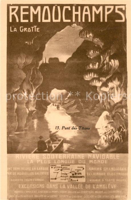 Remouchamps Liege Grotte Pont des Titans