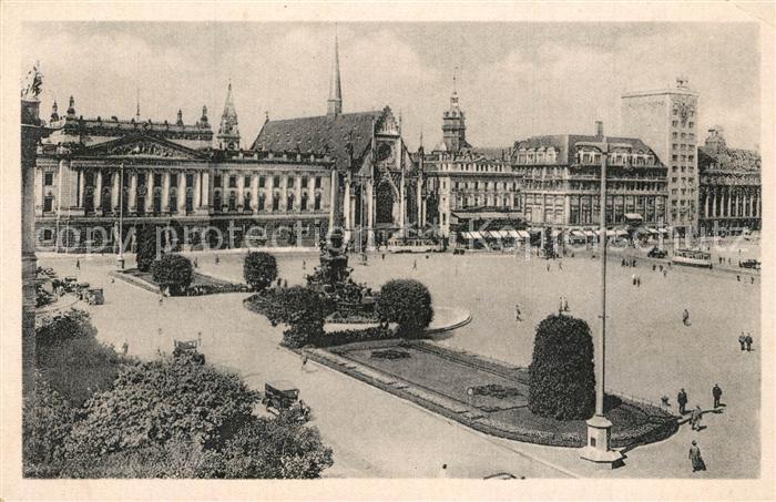 LEIPZIG Sachsen Augustusplatz