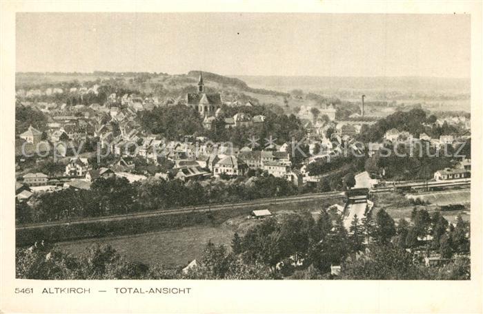 Altkirch Elsass Panorama