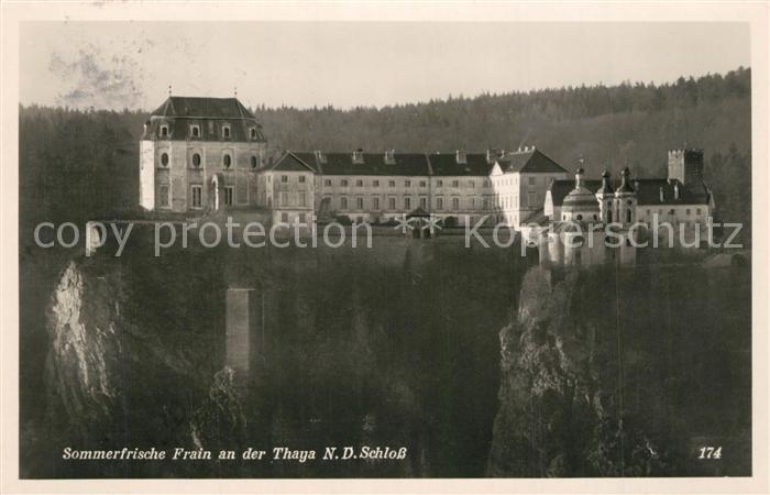Frain Thaya Tschechien Schloss