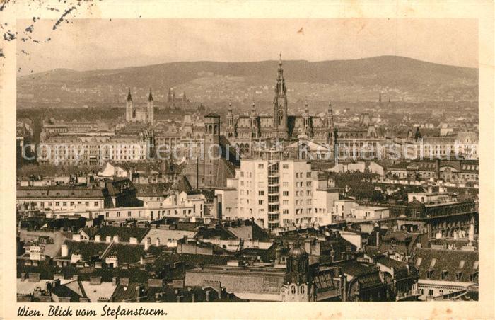 Wien Blick vom Stefansturm