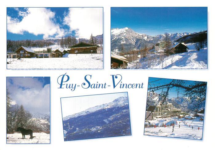 Puy-Saint-Vincent Winterlandschaften