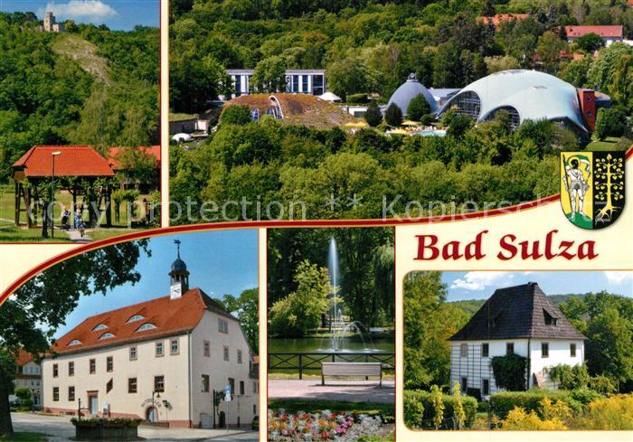 Bad Sulza Thueringer Weintor Sonnenburg Toskana Therme Rathaus